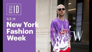 Style ID New York Fashion Week Mens SS 18 [upl. by Ahtoelc]