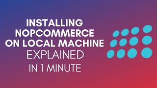 How To Install NopCommerce On Local Machine 2024 [upl. by Atiuqrahs]