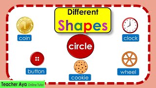 Different shapes  Learn the different shapes  Examples of different shapes [upl. by Laamaj]