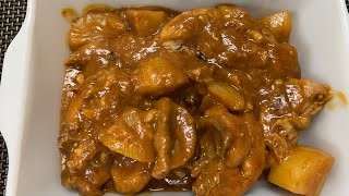 CHICKEN CALDERETA WITH PEANUT BUTTER  CHICKEN RECIPE  👍  VLOG 16 [upl. by Anielram]