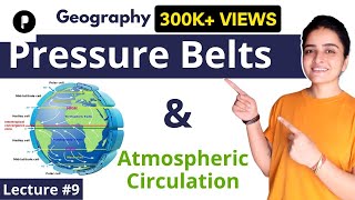 Global Pressure Belts amp Atmospheric Circulation  Climatology  Geography by Maam Richa [upl. by Hwang]