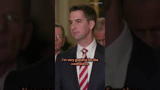 Tom Cotton the Senate GOP’s next powerbroker shorts [upl. by Sitnerp470]