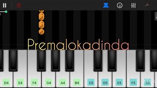 Premalokadinda Banda Premada Sandesha  Prema Loka  kannada piano [upl. by Hyams]