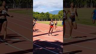 Atletismo femenino en los 150 metros en Barahona RD con miras a los Juegos Olímpicos 2024 Francia [upl. by Nylknarf]