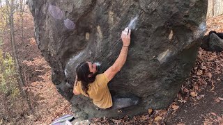 Beatty Park Bouldering Pseudoscorpion sit V8 First Ascent [upl. by Onihc]