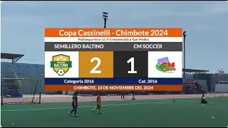 Semillero Baltino VS CM Soccer Cat 2016 [upl. by Samuel]