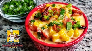 Creamed Corn Recipe  Side Dishes [upl. by Meid]