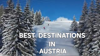 Top 5 Holiday destinations in Austria for skiing Holidays [upl. by Ynner635]