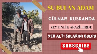 SU BULAN ADAM ZEYTİNLİK ARAZİDE SUYU BULDU subulanadam yeraltısularınıbulanadam [upl. by Notac299]