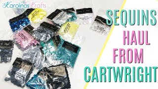 Cartwright sequins haul Cheap Sequins Haul [upl. by Penelope]