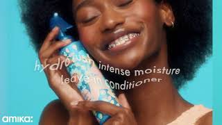 hydrating leavein conditioner for dry hair  hydro rush intense moisture  amika [upl. by Talmud]