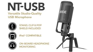 Introducing the new NTUSB microphone [upl. by Soma]