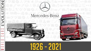 WCEMercedesBenz Trucks Evolution 1926  2021 [upl. by Kev730]