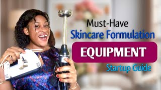 MustHave Skincare Formulation Equipment Startup Guide skincare explore viralvideo beauty [upl. by Drucy]