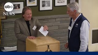 Election Day officially begins as Harris Trump tie in Dixville Notch midnight vote [upl. by Walton]