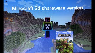 Playing Minecraft shareware version [upl. by Collins]