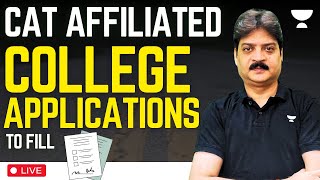 CAT Affiliated College Applications to Fill  Lokesh Agrawal [upl. by Henriha742]