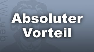 Absoluter Vorteil  VWLweb  Goethe Uni Frankfurt  studentisches eLearningProjekt [upl. by Risley33]