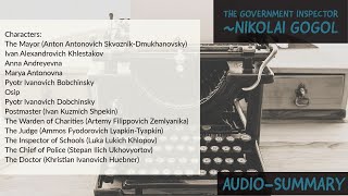 The Government Inspector by Nikolai Gogol Summary amp Outline [upl. by Yessak]