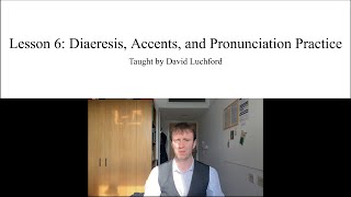 Ancient Greek Lesson 6 Diaeresis Accents and Pronunciation Practice [upl. by Filippo]