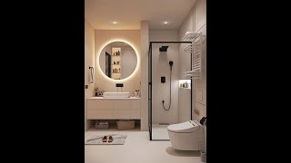 2024 modern small bathroom design ideas [upl. by Dyche]