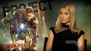 Gwyneth Paltrow interview on The Project 2013  Iron Man 3 [upl. by Bellda]