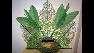 DIY Forest Theme Headdress [upl. by Icyac]