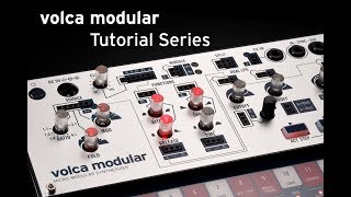 Korg volca modular Tutorial 1 Intro to Modular [upl. by Yesnnyl]