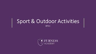 Furness Academy  Year 9 Options – Sport amp Outdoor Activities [upl. by Neirod]