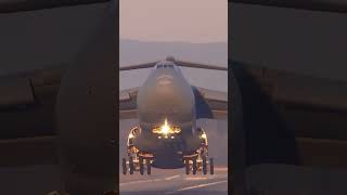 C5 galaxy takeoff Airport Airplane takeoffandlanding [upl. by Gerdeen882]