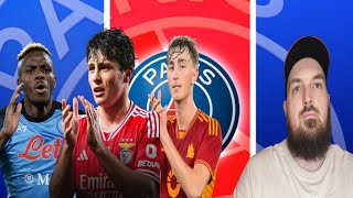 MERCATO PSG  JOAO NEVES  OSIMHEN  HUIJSEN MON AVIS SUR LES DERNIÈRES RUMEURS [upl. by Arec]