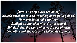 Falling down  Lil Peep amp XXXTENTACION sped up [upl. by Treat]