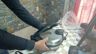 Indian Prestige PRM 50 Roti Maker Unboxing and Review  Easy Homemade Rotis [upl. by Ecirtap]