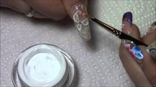 Gelnägel mit 3D Gel Nailart [upl. by Wallis]