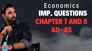 Important Questions  Aggregate demand  Aggregate supply  Ch 78  Class 12  Must Watch [upl. by Rez]