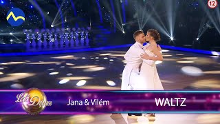 Jana Kovalčíková amp Vilém Šír Waltz  Full 4 kolo  Lets Dance 2023 [upl. by Ientirb963]