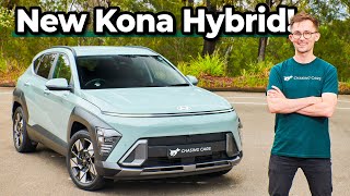 Is this the best new hybrid small SUV Hyundai Kona Hybrid 2024 Review [upl. by Michaud]