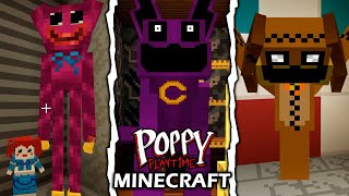 Poppy Playtime Chapter 3  FANMADE Minecraft Map Full Gameplay [upl. by Curkell]