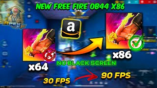 NEW AMAZON FREE FIRE OB45 SUPER OPTIMIZED  FREE FIRE X86  FIX LAG AFTER OB44 FREE FIRE UPDATE [upl. by Elia]