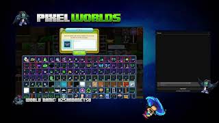 PIXEL WORLDS 385  HUGE GIVEAWAY AT 300 SUBS [upl. by Dnama]