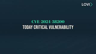 Cybersecurity Highlights CVE202438200 [upl. by Sousa876]