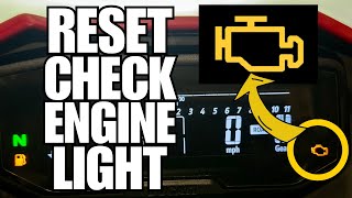 How To Reset Your Check Engine Light Ducati Hypermotard 698 Mono [upl. by Euqinaj]