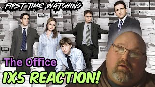 The Office S01E05 REACTION  Basketball  FIRST TIME WATCHING [upl. by Diley969]