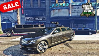 Armored Weaponized Benefactor Turreted Limo Review  GTA 5 Online  SALE [upl. by Kcid]