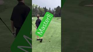 The craziest swing in golf shorts [upl. by Zorine790]