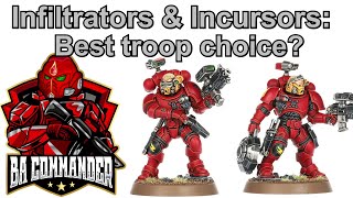 Primaris Infiltrators amp Incursors Best Troop Choice 9th Edition [upl. by Meaghan243]