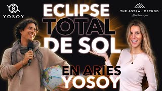 ECLIPSE TOTAL DE SOL  RENACIMIENTO DEL YOSOY  TOTAL SOLAR ECLIPSE  THE IAM IS REBIRTHED [upl. by Aihsetan]