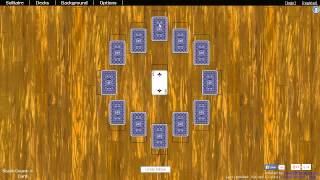 Clock Solitaire  How to Play [upl. by Nimref]