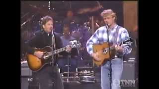 Bo and Luke Duke sings The Dukes of Hazzard theme song 1993 [upl. by Nilcaj767]