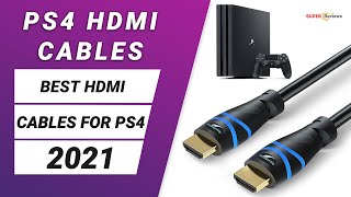 HDMI Cable For PS4  Best HDMI Cable For Gaming  Top 5 Best HDMI Cables In 2021  HDMI in budget [upl. by Petigny586]